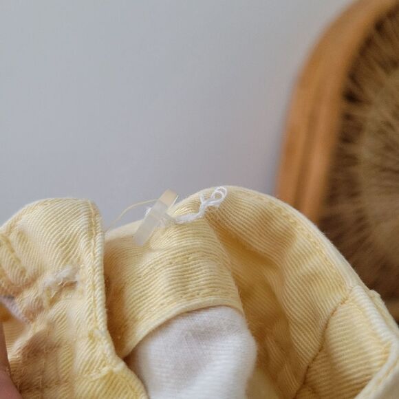 Vintage Susquehanna Trail Outfitters Wrap Mini Skirt Yellow Daisy Floral 8 - Picture 5 of 11